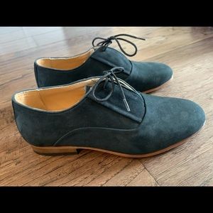 Blue suade loafers Dieppa Restrepo